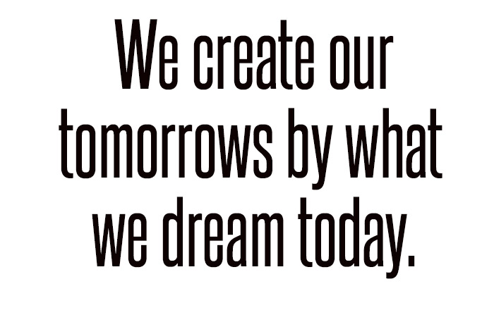 we create our